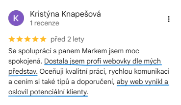 Recenze na Google