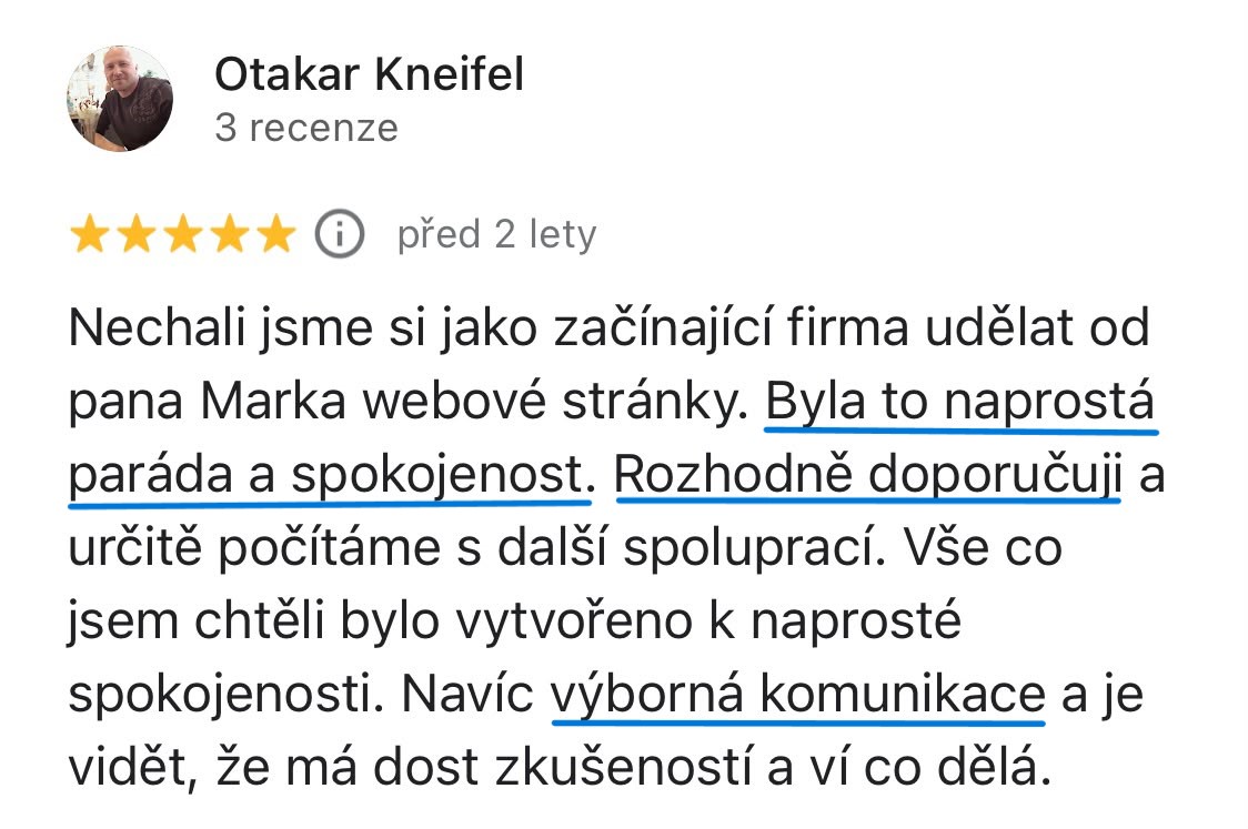 Recenze na Google